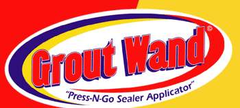 Grout Wand Stick Press-N-Go Tile Grout Sealer Applicator